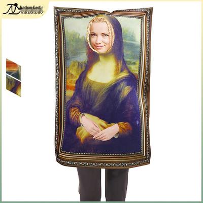 Mona Lisa Halloween Party Cosplay Costume for Stage Performance