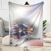 Bold Fashion Statement Blanket Warmthful Decor Great for Seaside Chair Bed All-Season Use Playful Design Birthday Christmas Gift Blanket