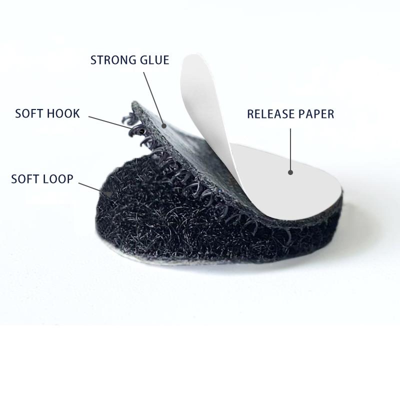Sofa Cushion Sheet Sticker Pads with Adhesive Hook Loop Strips for Sofa or Other Cushion