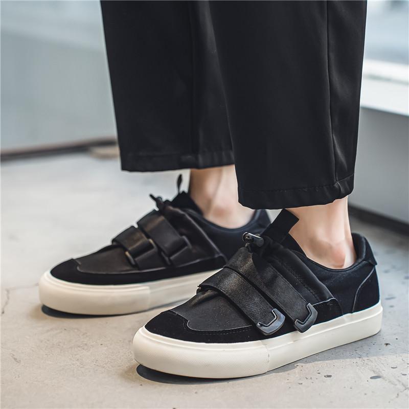 Trend Pánské Obuv pro volný čas Tenisky na plátno Pro muže Pohodlné Vulkanizované Boty Pánské Ploché Pánské Tenisky Boty Britský styl