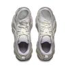Li Ning Y2K Fashion Versatile Retro Thick Sole Casual Shoes Women sneakers Silver Gray AGLW078-1