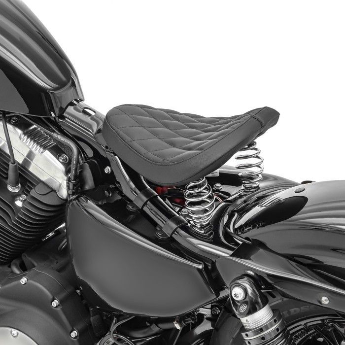 Bobber selle pivotante moto Craftride noir DK2128