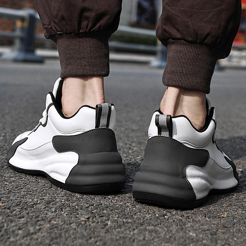 Fashion High Quality Flats Men's Walking Footwear Genuine Leather Mens Sneakers Outdoor Male Business Shoes Male Comfortable Skate Shoe