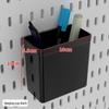 Pegboard Hooks & Baskets for Office, Home, or DIY Desktop Display
