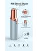 USB Mini Electric Floating Dual-Blade Women's Lipstick Shaver & Epilator