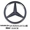 1Pcs ABS Car Front Grille Badge Decal Cover Emblem For Mercedes Benz W204 W205 W210 W211 W212 W213 C E Class GLA GLK ML GLC GLE PB8