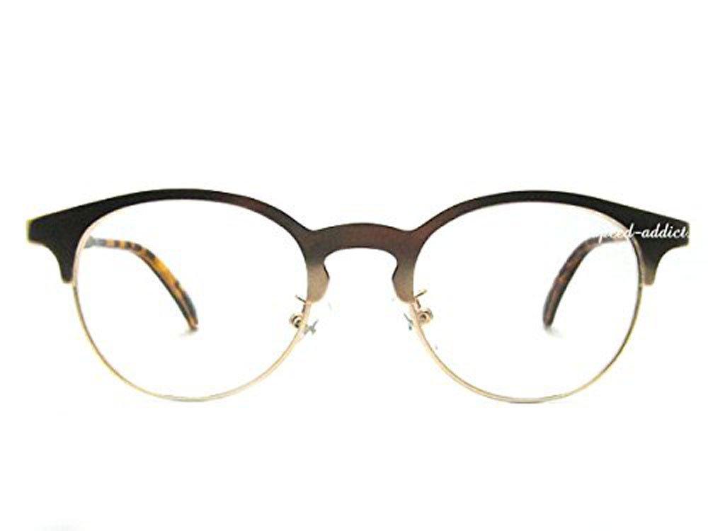 METAL BOSTON SUNGLASS Boston CLEAR (metal sunglasses) GOLD/tortoiseshell ×