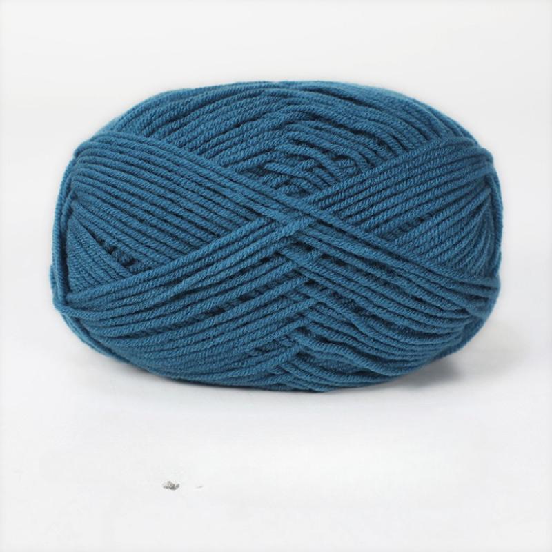 1pc 50g Soft Wool Milk Cotton Yarn Crochet Anti-Pilling Hand Knitting Thread For Cardigan Scarf Hat Baby Sweater Doll Supplies