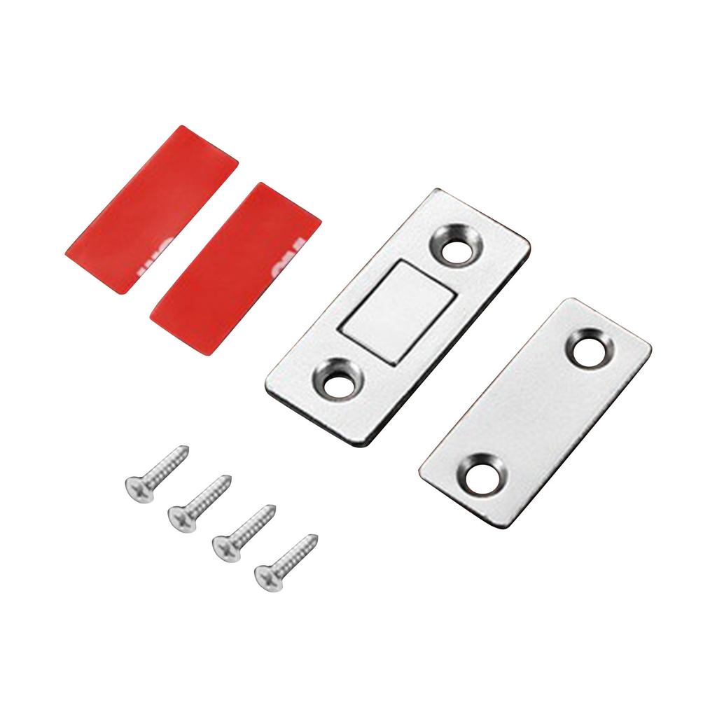 Ultra Thin Cabinet Door Magnets Duty Magnet Catches With Strong Magnetic Cabinet Suction For Furniture Cabinets Shutter Closet Furniture Wardrobe Door