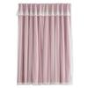 Velcro Gauze Curtain: No-Punch, Full Blackout, Non-Transparent, Sun-Protected, Ideal for Rental Rooms (Blocks 99% Light)