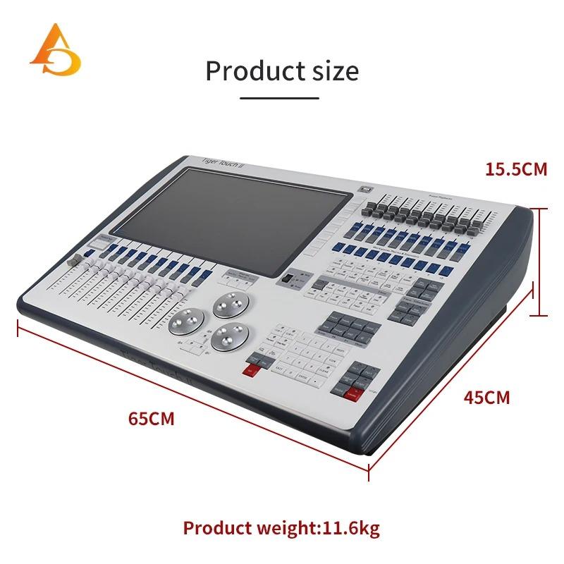 Titan Light Controller Tiger Touch II Avolite Dmx Lighting Controller Dmx512 Control Disco Show Club Stage Party with Flightcase