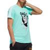 adidas NEO Panda Gra w Ping Ponga Nadruk Slim Fit T-shirt Męski Topy Teal GK1553