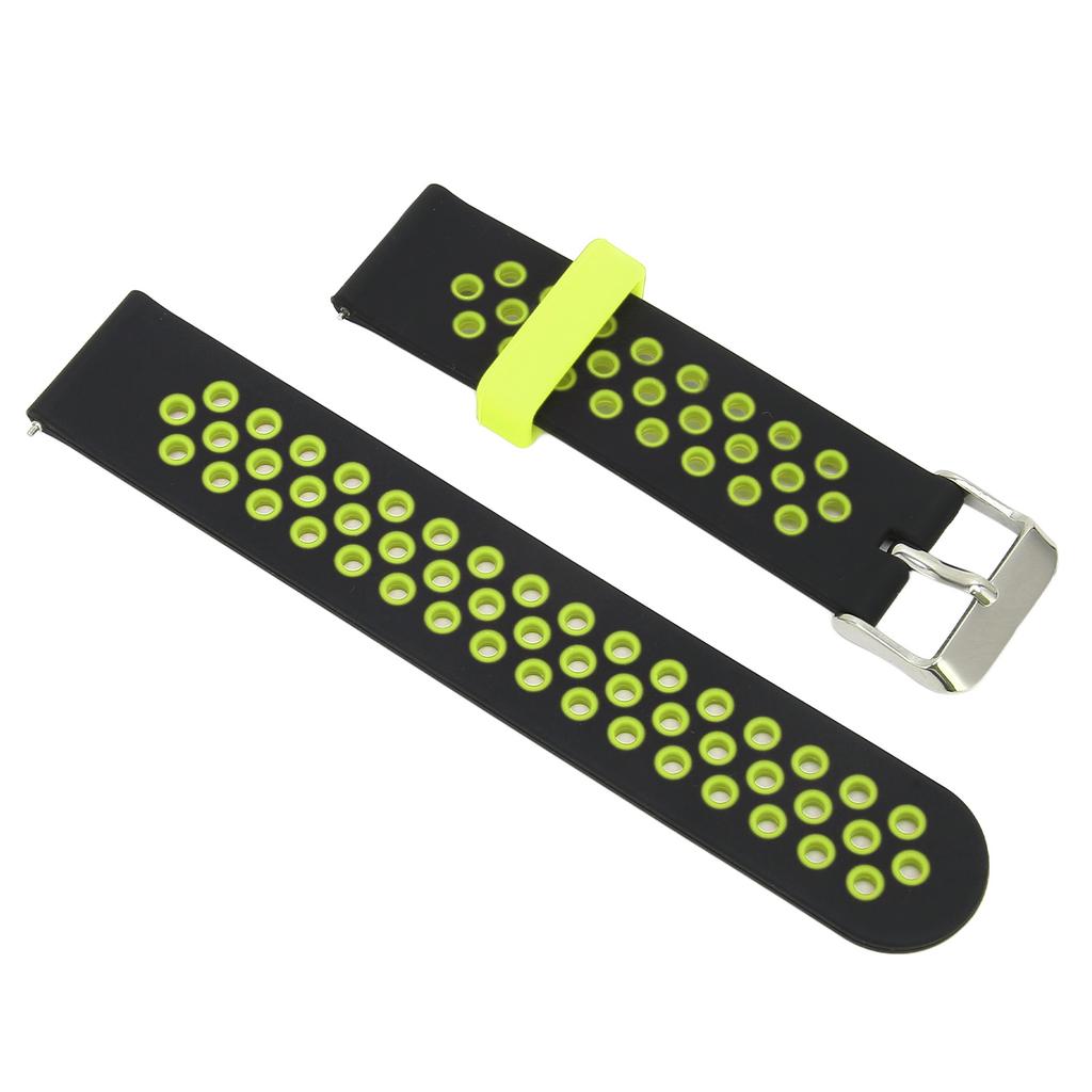 Silikonarmband Kompatibel für Amazfit GTR 3 Smartwatch Ersatz 20mm Uhrenarmband Atmungsaktives Luftloch Sportarmbänder