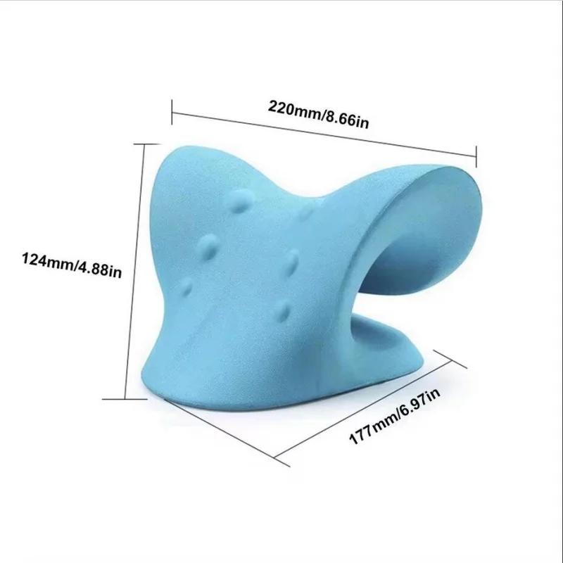 Neck Stretcher and Cervical Traction Device, Cervical Neck Shoulder Stretcher Massage Pillow Traction Device Muscle Relaxation