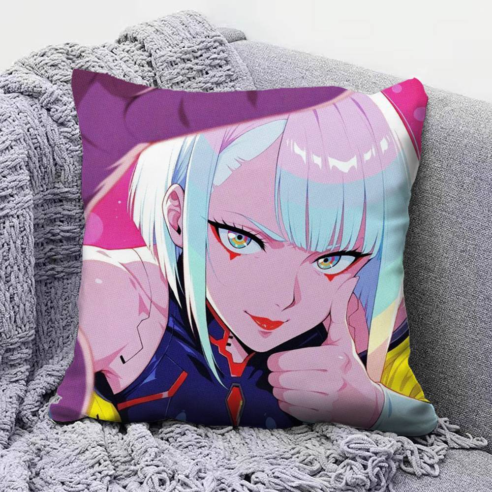 Lucy David Edgerunner Home Sofa Cushion Covers and Aecorative Custom Pillow Covers