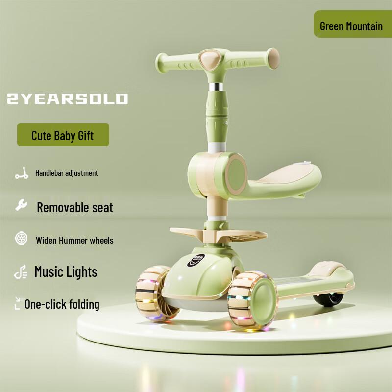 WEZHO 3-in-1 Kids Scooter