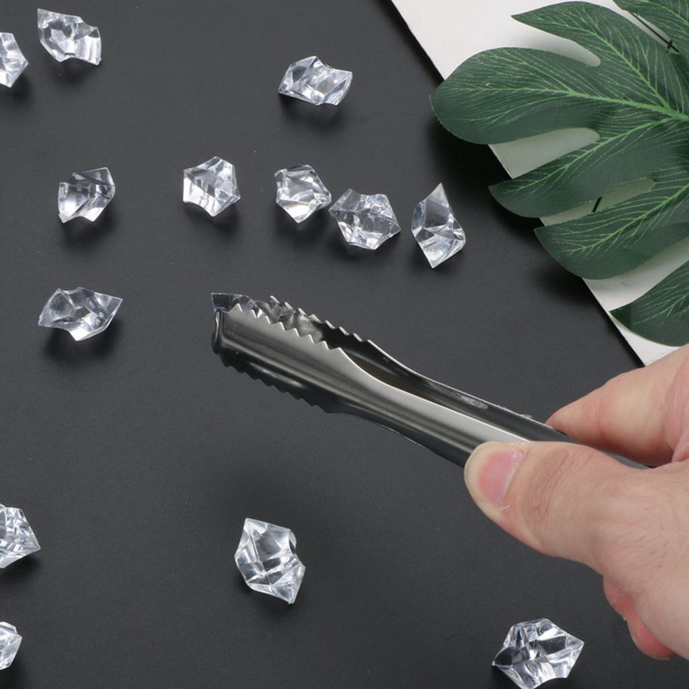 Non-Stick For Barbecue Party Bar With Teeth Bar Ice Tongs Bread Clamp Serving Tongs Kitchen Tool