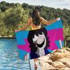 Cartoon One Wheat Mark Will Mike Towel Quick Drying Beach Towels Are Suitable For Swimming Pools Camping Yoga And The Gym