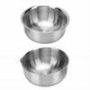 Stainless Steel Colander Bowl Set Vegetable Washing Basket Multipurpose Fruit Draining Basket for Kitchen