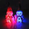 Xmas Gift LED Snowman Santa Claus Ornament Christmas Tree Light Hanging Home Decor Gift Random Color