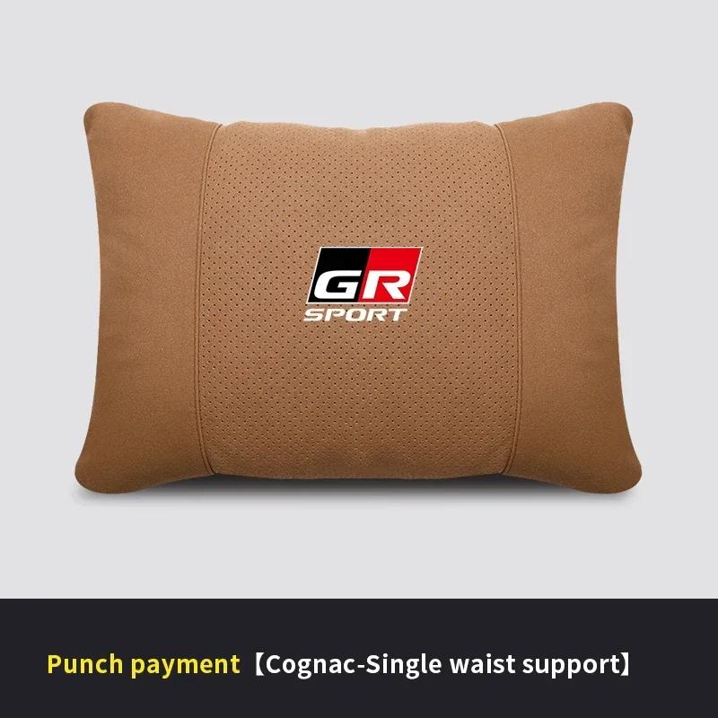 For GR SPORT Toyota YARiS Supra Corolla Prius Harrier Camry Tacoma RZ Car Headrest Neck Support Lumbar cushion Soft Neck Pillow J33