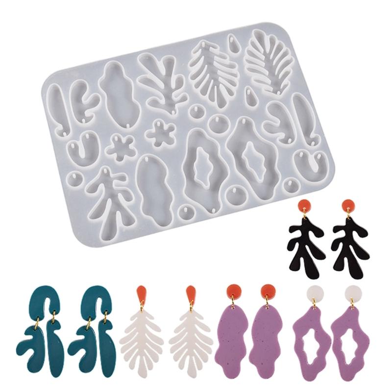 Epoxy Silicone Molds Multiple Styles Keychain Casting Molds Jewelry Making