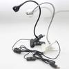LED Reading Lights 360°Flexible Gooseneck Dimmable Table Lamp Clip On Indoor Bedroom Eye Protection Desk Light Book Clamp Lamp