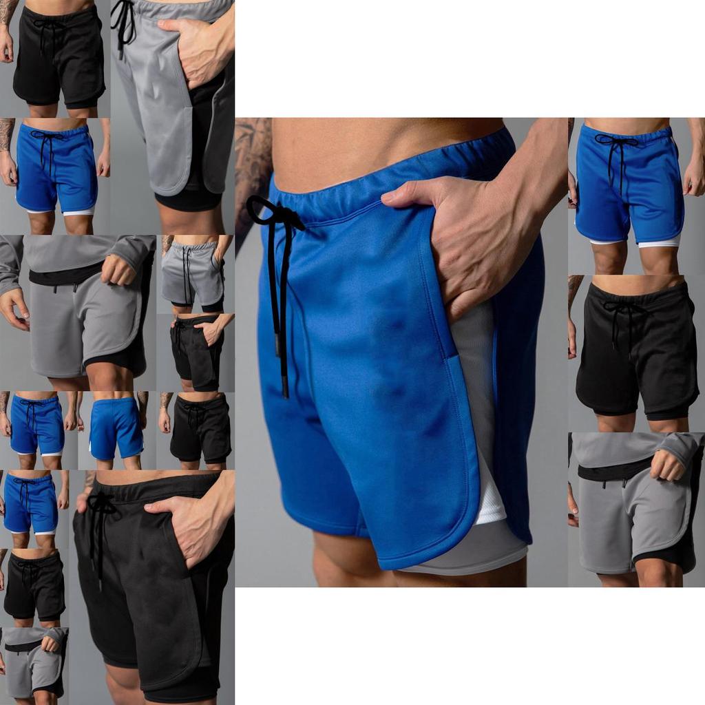 Men's Sports Gym Shorts Quick Dry Breathable Training Running Workout Casual Pants