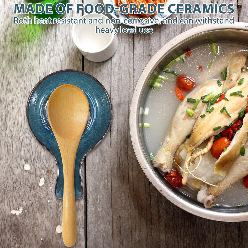 Ceramic Pot Rack Large Spoon Holder Stand Kitchen Organizer for Fork Spatula Rack Cooking Spoon Shelf Tableware Storage Racks