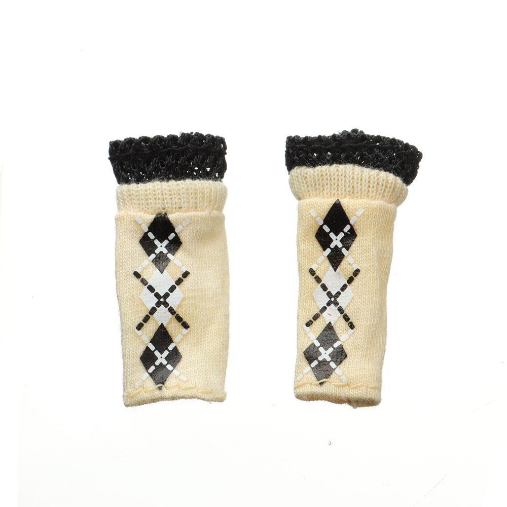 Bunte Weibliche Fußlänge 2,2cm Puppenschuhe Socken Heldenpuppen Stiefel Lang Kniehohe Stiefel Zubehör