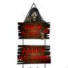 Halloween Decor Hanging Sign Ornament Party Favors Horror Door