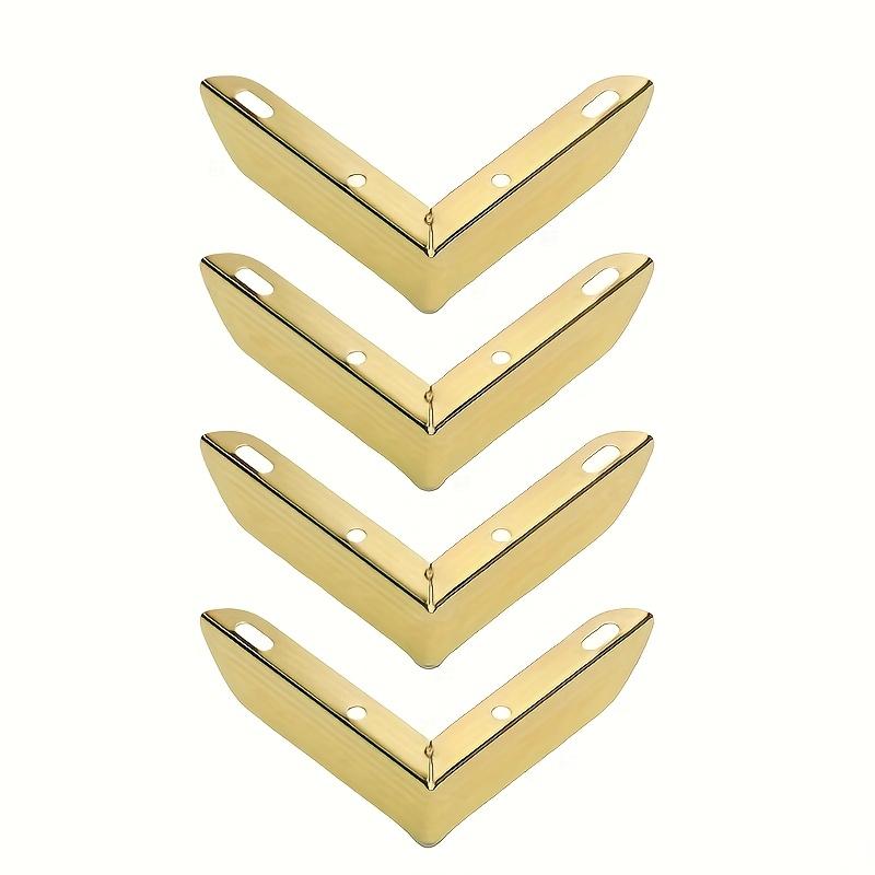 4PCS Simple L-Shaped 2-In-1 Furniture Leg Bedside Table Support Leg for Sofas Beds Tables Hardware Furniture Accessories