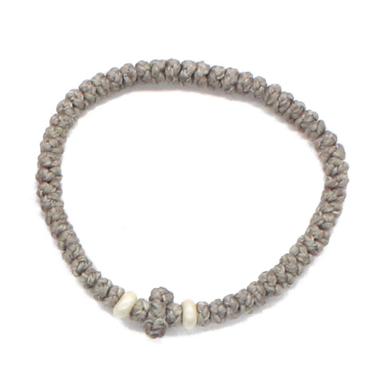 Verstellbares griechisch-orthodoxes Armband, christliches Gebetsarmband, handgewebt, Unisex-Armband, religiöses Handketten-Ornament