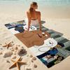1Pc Friends Unlikely Places Beach Towel Quick Dry Multiuse For Beach Pool Gym Yoga Home Travel Christmas Halloween Xmas Gift S1758