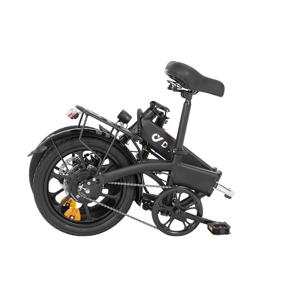 DYU A1F Pro Folding Electric Bicycle With TowSeat For Adult 250W Motor 48V7.5AH Battery 16 Inch Tires  Urban Commuting Electric Bike