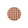 Chessboard Coasters Home Kitchen Table Plate MATS Heat-resistant Thickened Clay Pot MATS