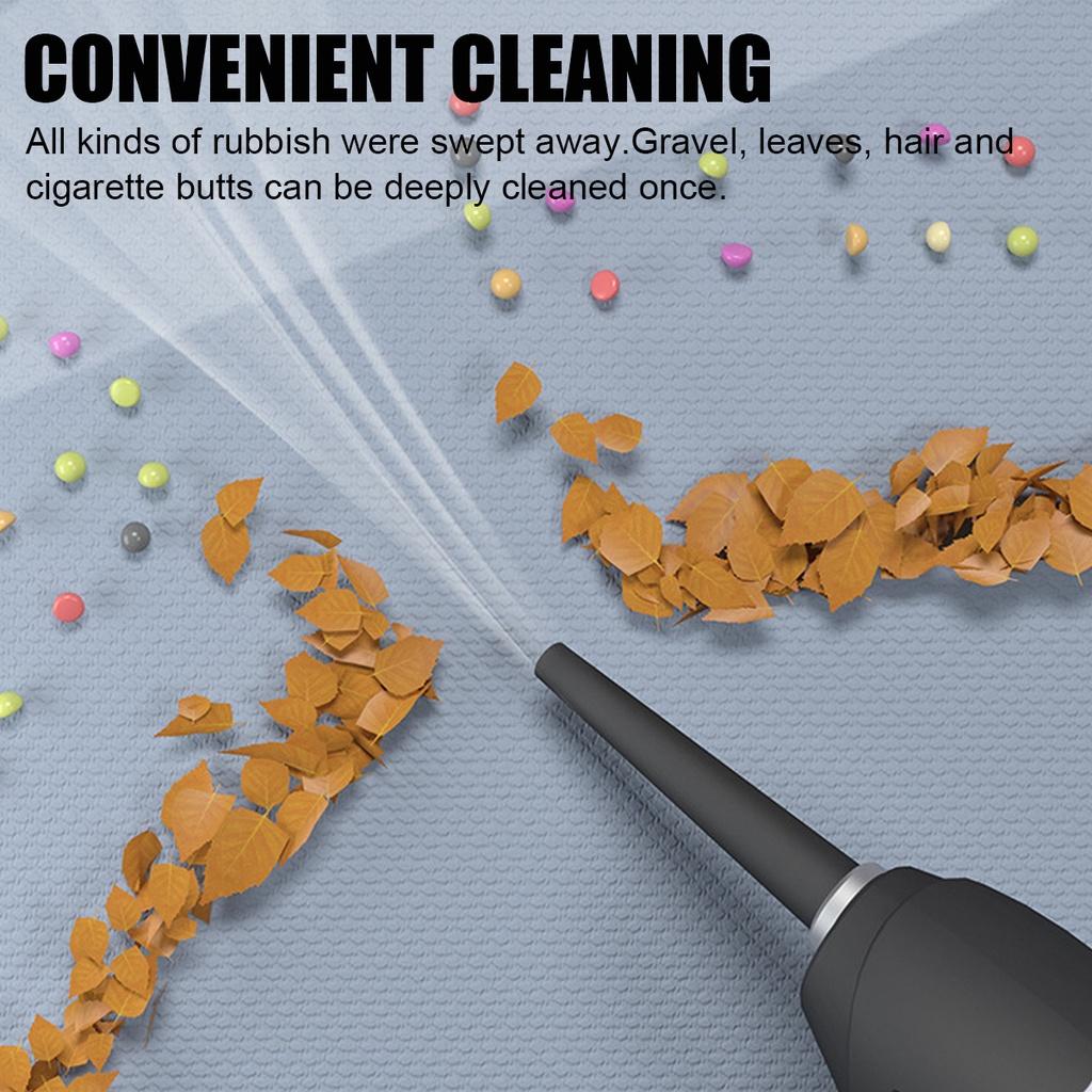 60W 45000 Pa Cordless Air Blower Cleaning Tool Air Duster Compressed  W/Light For Computer Laptop Keyboard Electronics Cleaning