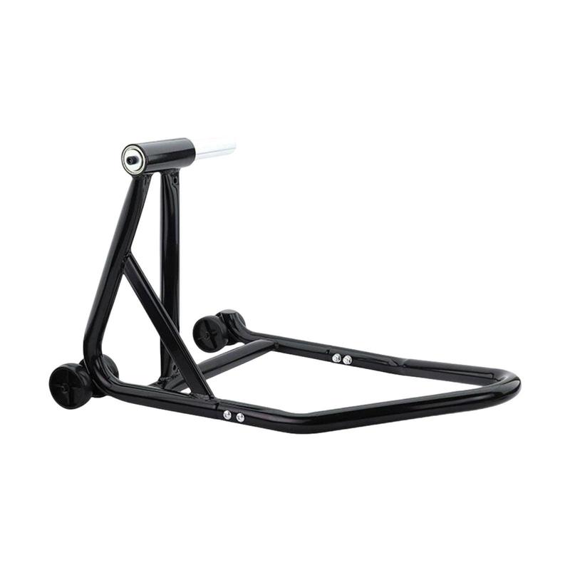 Motorcycle Stand Motorbike Accessories Sturdy Maintenance Tool Black Simple tallation Metal Paddock Stand Wheel Lift Stands