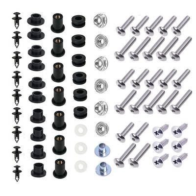 Kit de boulons de carénage pour Honda CBR1000RR 2006-2007, 1 jeu de boulons de carénage de moto, vis de carrosserie et écrous