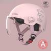 3C Certified Unisex Electric Motorcycle Helmet: All-Season, Sun-Protective, Half-Helmet for Safety