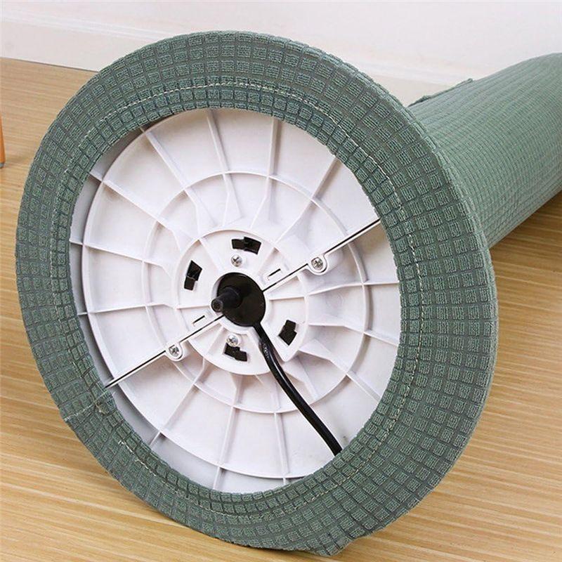 AEE4-Tower Fan Cover Protector Elastic Floor Standing Full Cover Protector, Dust And Waterproof Protection