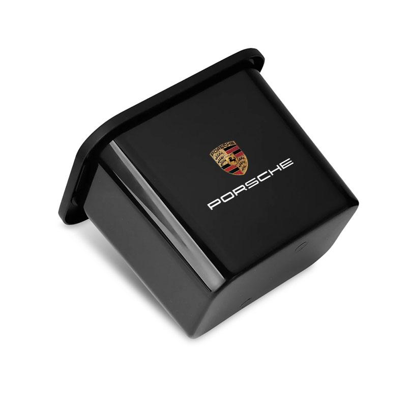 Hängender Mülleimer für die Rückenlehne des Autos Aufbewahrungskoffer Rücksitz-Organizer Für Porsche Boxster Cayenne Panamera Macan Cayman 911 918 996 917 991