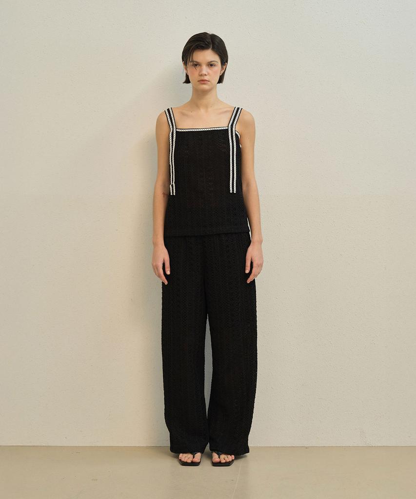 Meibeoyu Cyndi Lace Pants _ Black
