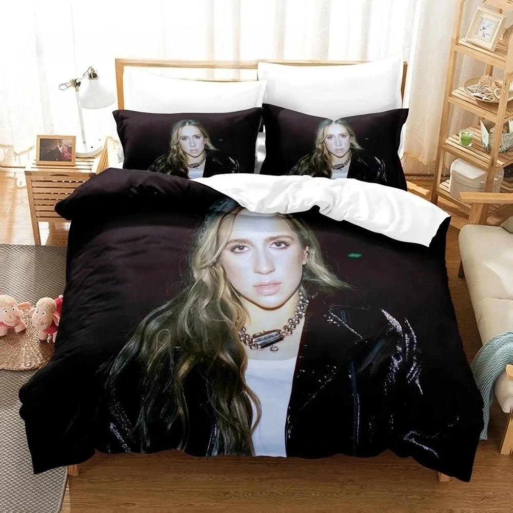 Hot Tate McRae Bedding Set Single Twin Full Queen King Size Bed Set Aldult Boys Bedroom Duvet cover Sets Anime
