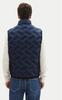 Winter Jacket Tom Tailor Hybrid Vest with Hood (1041313) Sky Captain Blue