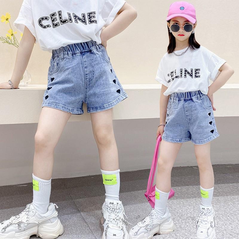 Nuovi arrivi: Pantaloncini di jeans sottili da bambina per l'estate – Disponibili nelle taglie M e L per bambini