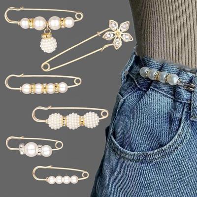Buckle Dress Shawl Clips Dress Shawl Clips Clothing Brooches Set Waist Pin Brooch Waistband Pin