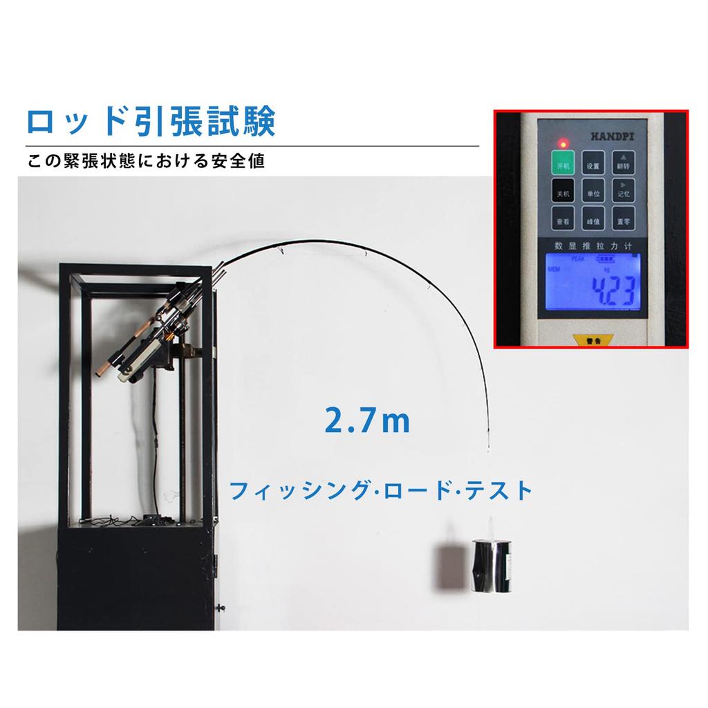 Dananier Conquer Sea Bass Rod, Spinning Rod, Fishing Rod, Lure Rod, Ultra Lightweight, Portable, Long Casting Rod, 1.8m/2.1m/2.4m/2.7m, Versatile Rod