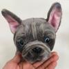 Französische Bulldogge Plüschtier - Niedlicher Puppenbegleiter für Kinder
