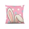 Easter Watercolor Cross Pillow Cover Cozy Aesthetic Pillowcase for Bedside Couch Living Room Home Decoration